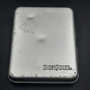 Bonjour Wine Thermometer Kit in Metal Case with Temperature Guide‎